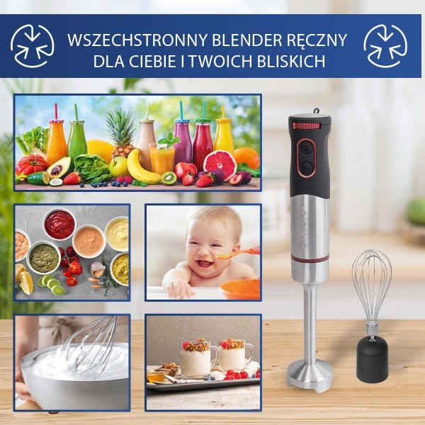 Blender ręczny, mikser Classbach C-SMS 4001