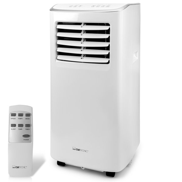 Klimatyzator przenośny CL 3831 7000 BTU 2kW – 3w1: chłodzenie, osuszanie, wentylacja, klasa A, pilot, timer