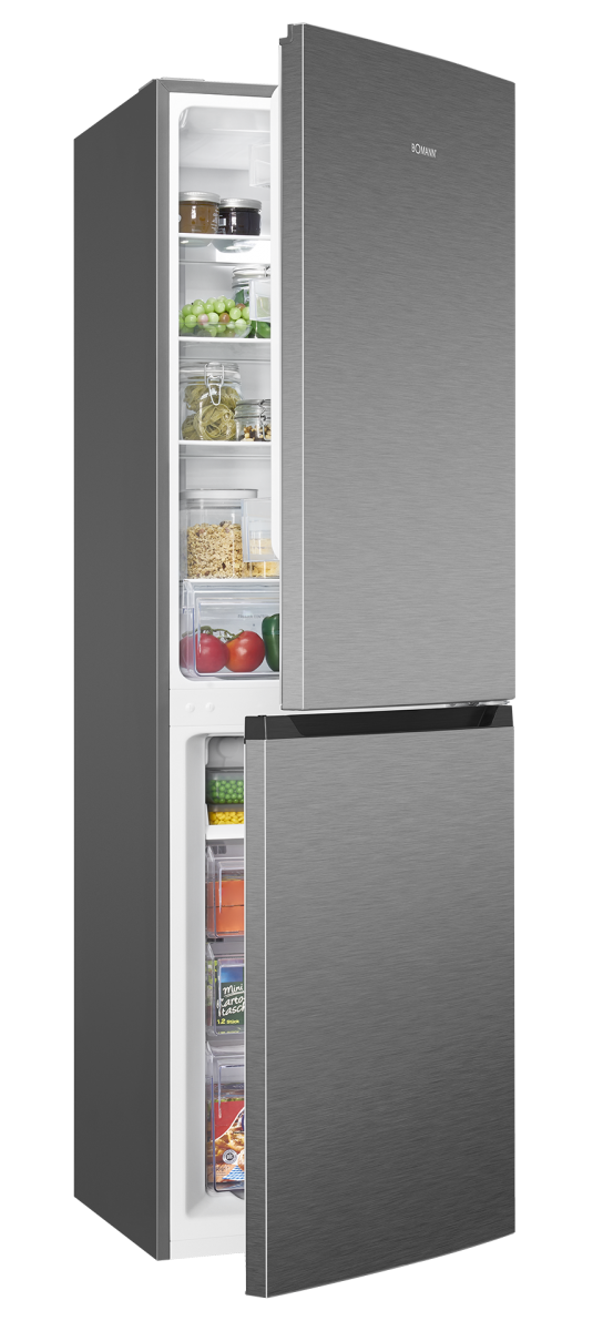 Lodówko-zamrażarka Bomann KG 7360 (inox)