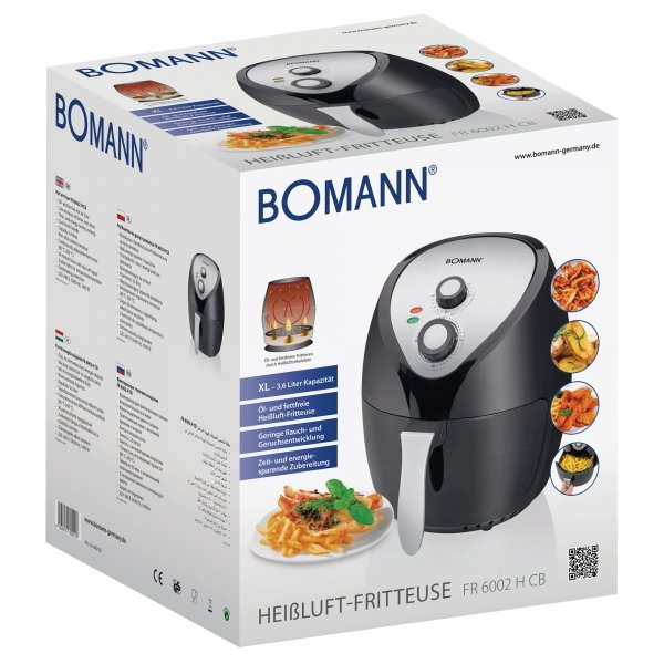 Frytkownica beztłuszczowa Bomann FR 6002 H CB