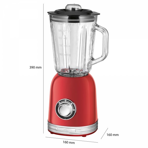 Mikser  blender kielichowy ProfiCook PC-UM 1195 (czerwony)