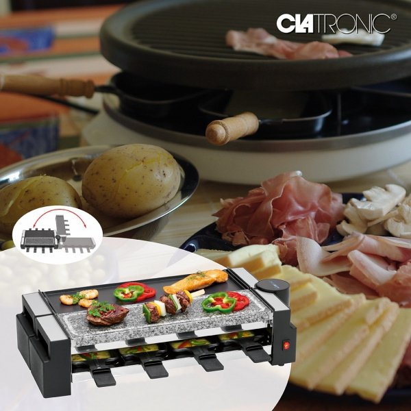 Grill elektryczny stołowy Raclette Clatronic RG 3678