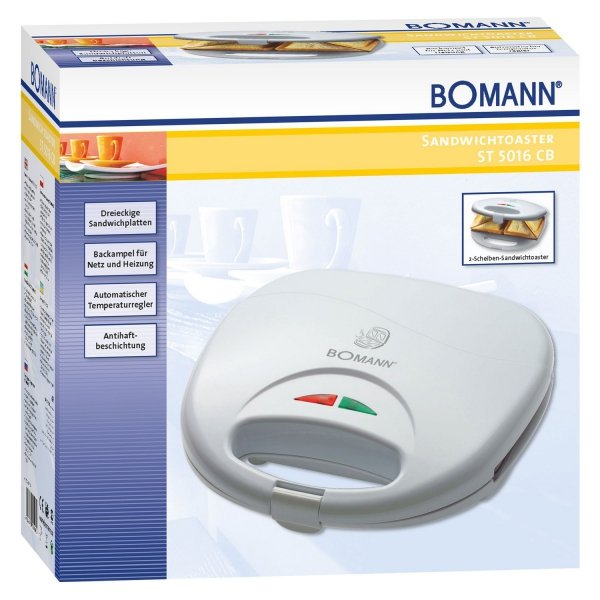 Opiekacz Bomann ST 5016 CB (biały)