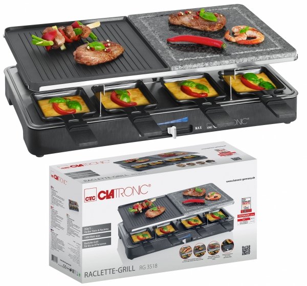 Grill elektryczny Raclette Clatronic RG 3518