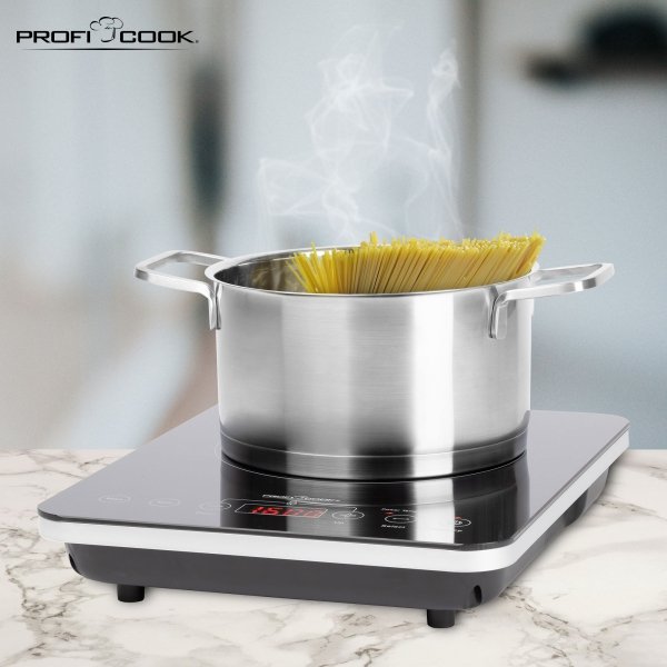 Grill elektryczny kontaktowy + płyta  indukcyjna 2w1 ProfiCook PC-ITG 1130