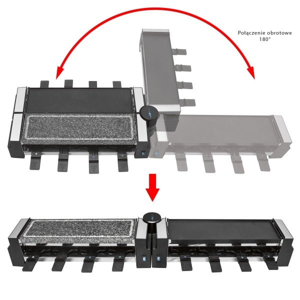 Grill elektryczny stołowy Raclette Clatronic RG 3678