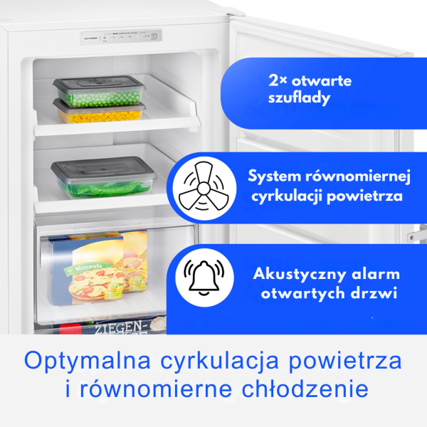 Zamrażarka 204l Bomann GS 7366 (biała)