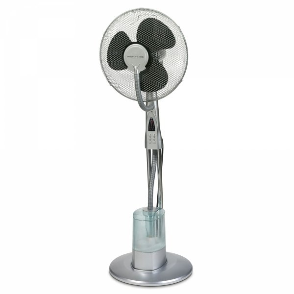 Podłogowy wentylator stojący z nawilżaczem i pilotem 3 w 1 ProfiCare PC-VL 3069 LB (40cm)