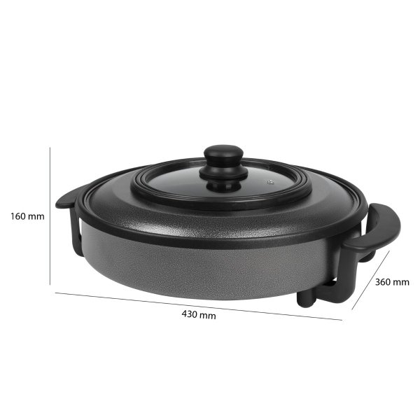 Patelnia elektryczna Clatronic PP 3402 (Ø36cm)