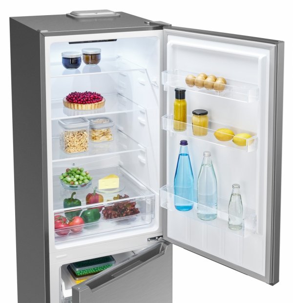 Lodówko-zamrażarka 262 l Bomann KG 7369 (inox)