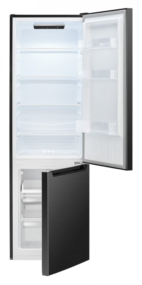 Lodówko-zamrażarka 262 l Bomann KG 7369 (ciemny inox)