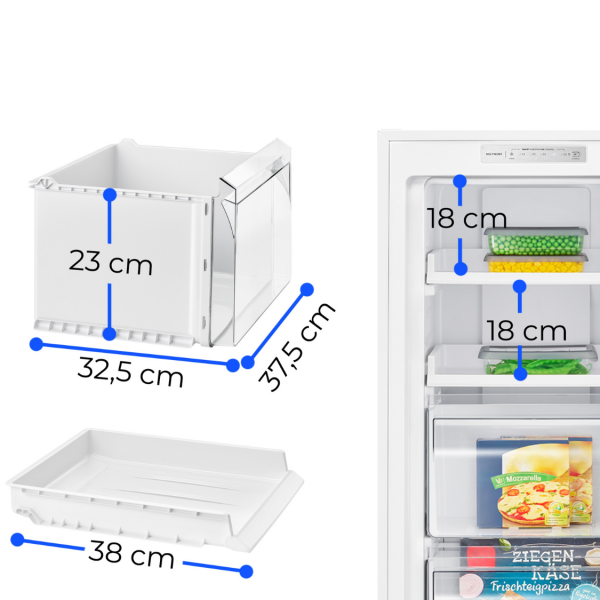 Zamrażarka 204l Bomann GS 7366 (biała)