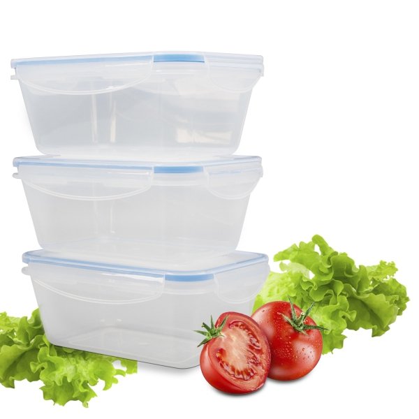 Pojemniki do przechowywania żywności 3x 1000 ml Classbach C-FHD 4006 K