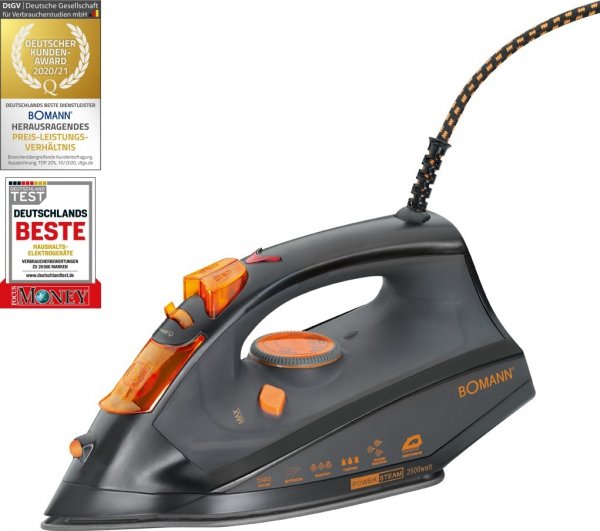 Żelazko parowe 2500 W Bomann DB 784 CB