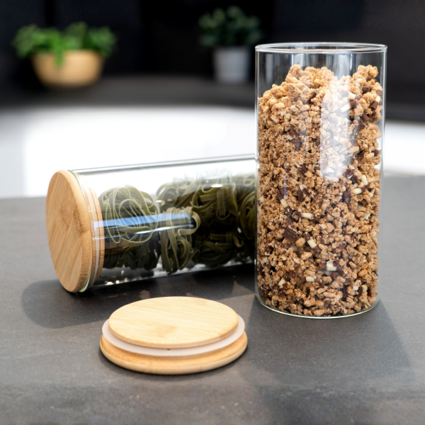 Szklane pojemniki do przechowywania żywności okrągłe 6x Classbach C-VD 4029