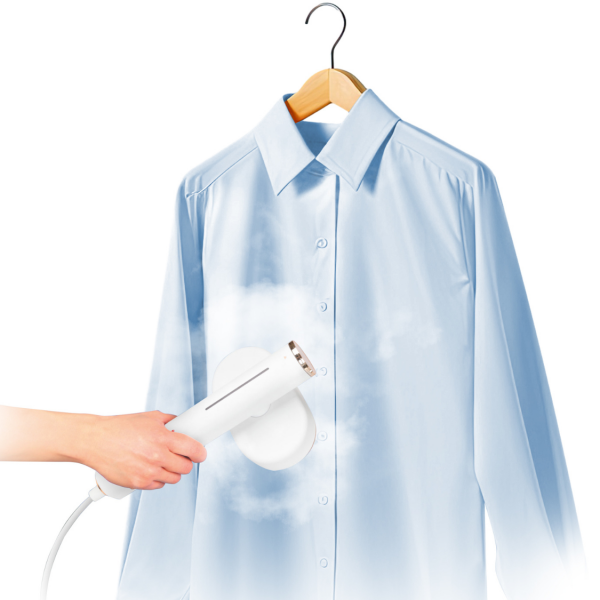 Żelazko turystyczne i steamer 2w1 ProfiCare PC-DG 3124 (biało–złoty)