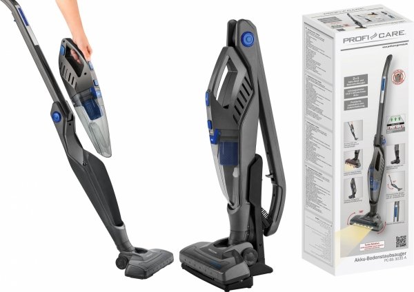 Pionowy odkurzacz bezprzewodowy ProfiCare PC-BS 3035