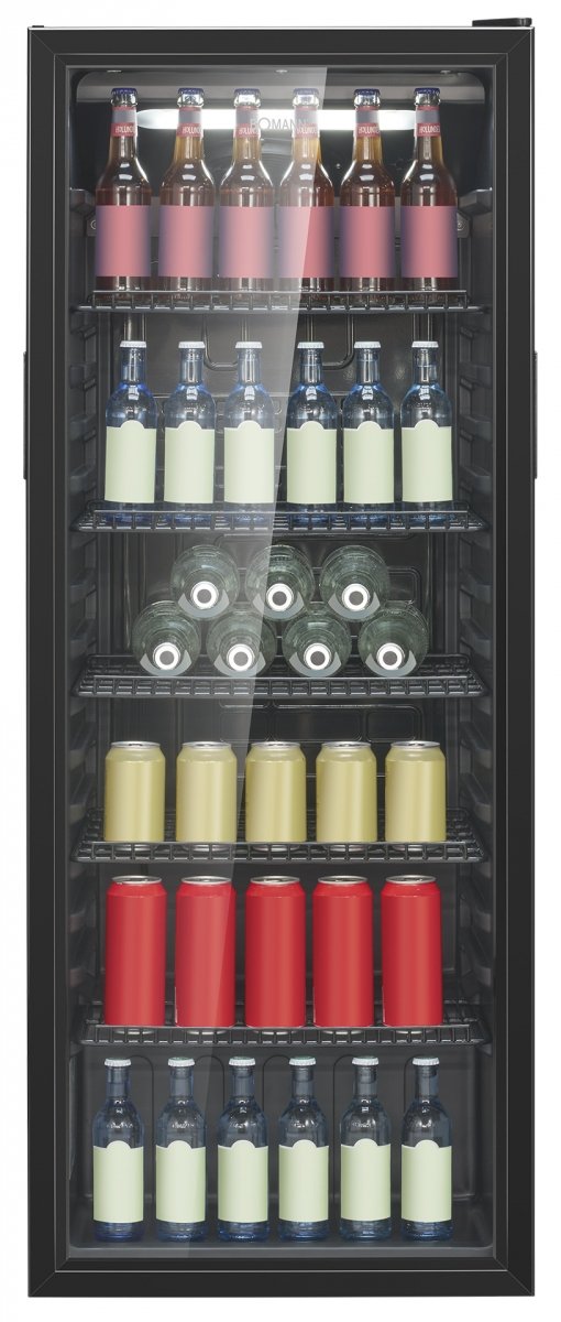 Chłodziarka witryna chłodnicza Bomann KSG 7292 (czarna)