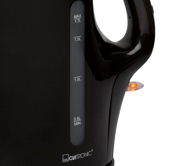Czajnik elektryczny bezprzewodowy 1,7L Clatronic WK 3445 (czarny)