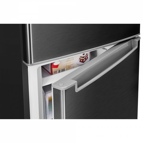 Lodówko-zamrażarka Bomann KG 7359 (ciemny inox)