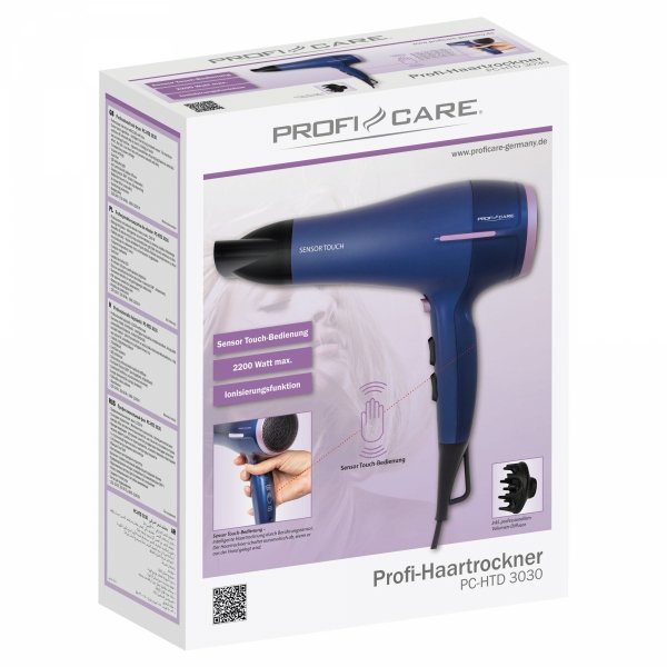 Suszarka do włosów z jonizacją ProfiCare PC-HTD 3030