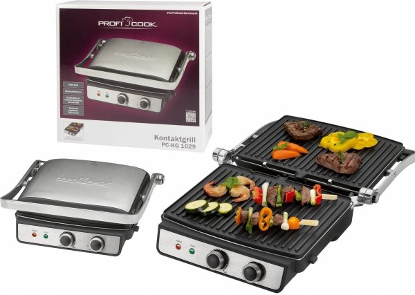 Grill elektryczny kontaktowy ProfiCook PC-KG 1029
