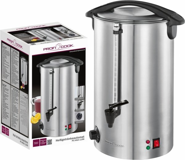 Warnik do wody, wina, soku, napojów podgrzewacz  ProfiCook PC-HGA 1196