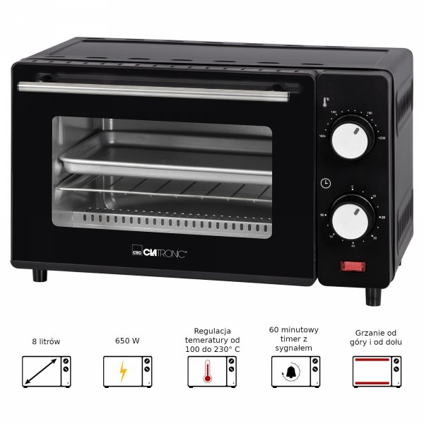 Mini piekarnik elektryczny Clatronic MB 3746