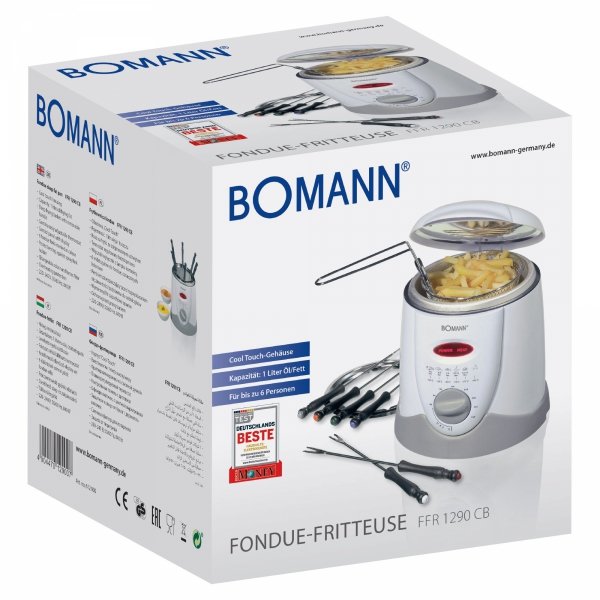 Frytkownica, fondue 2w1  Bomann FFR 1290 CB