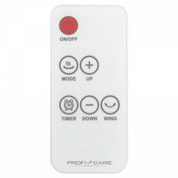 Ceramiczny grzejnik elektryczny, termowentylator, farelka + Pilot 1500 W ProfiCare PC-HL 3086