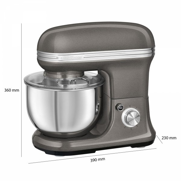 Profesjonalny robot kuchenny planetarny ProfiCook PC-KM 1197 antracyt