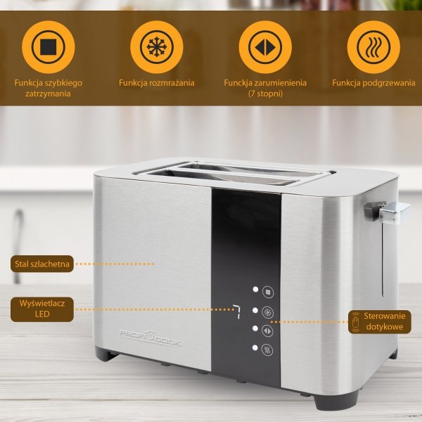 Toster opiekacz do kanapek ProfiCook PC-TA 1250