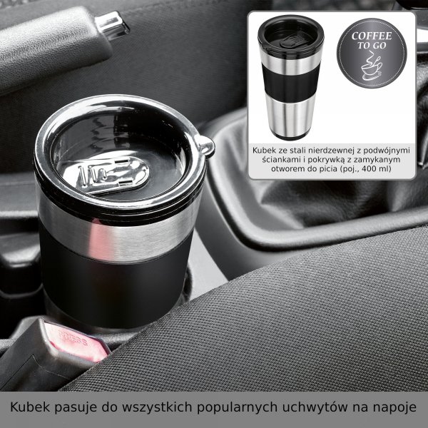 Ekspres do kawy z kubkiem termicznym, kawiarka Clatronic KA 3733