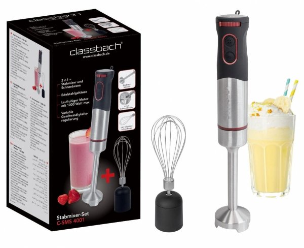 Blender ręczny, mikser Classbach C-SMS 4001
