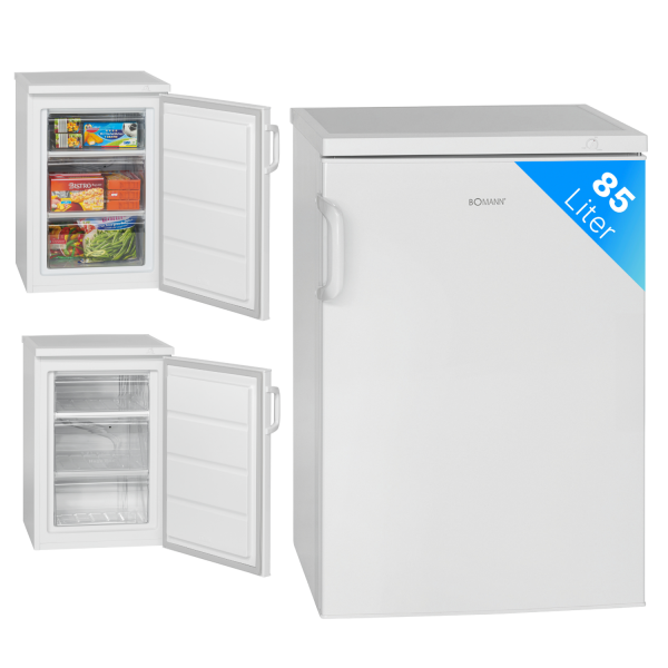 Zamrażarka podblatowa Bomann GS 2196.1 (biała)