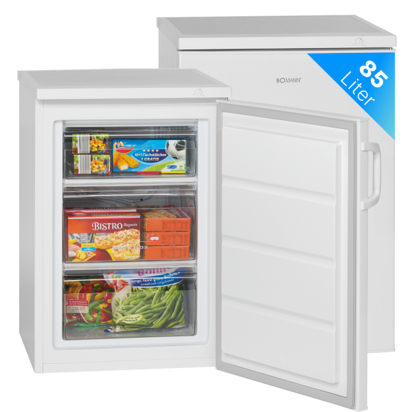 Zamrażarka podblatowa Bomann GS 2196.1 (biała)