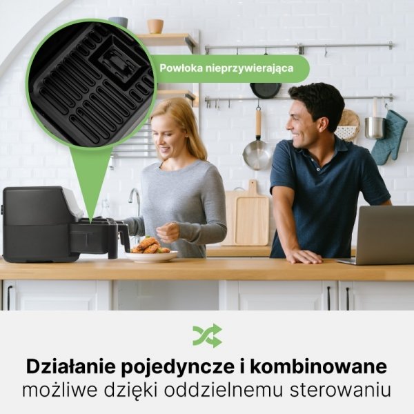 Frytkownica beztłuszczowa 8 litrów Clatronic FR 3804 H