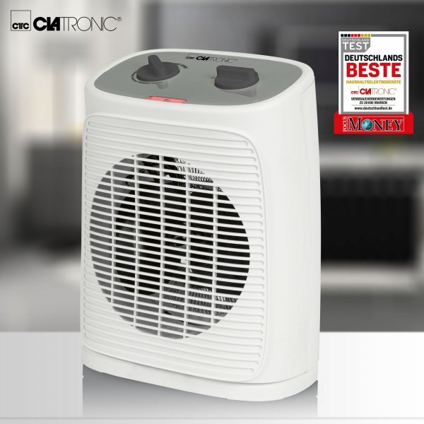 Termowentylator, grzejnik elektryczny 2000 W Clatronic HL 3762