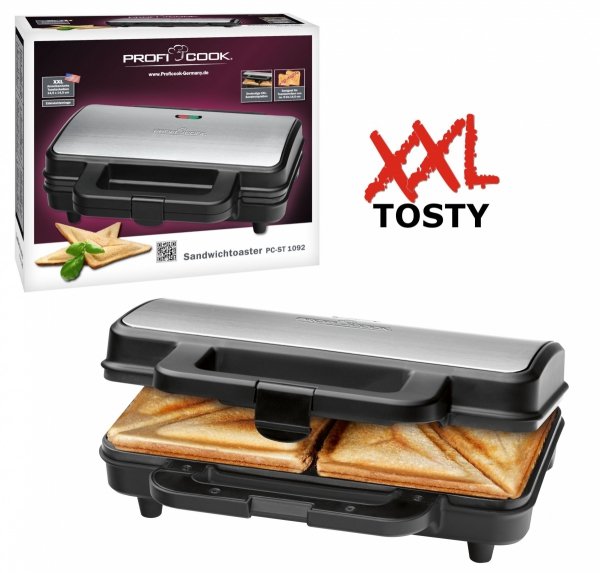 Opiekacz toster XXL do kanapek tostów sandwich ProfiCook PC-ST 1092