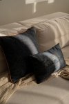 Stone navy decorative pillow 50x30