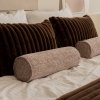 Teli Large Black-and-Gray Decorative Pillow 50x50