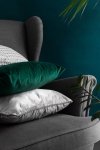 Velvet Dark Green Decorative Pillow 45x45