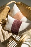 Rolo Cream-Pink Decorative Pillow 50x30
