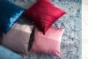 Velvet Burgundy Decorative Pillow 45x45