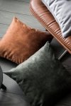 Glossy miedziana poduszka dekoracyjna 45x45