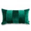 Stripes Green Decorative Pillow 50x30 ZERO WASTE