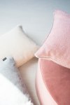Alaska Pink Shiny Decorative Pillow 50x30