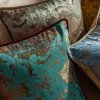 Mint-Beige Decorative Pillow Gold 40x40