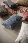 Teli Light Blue-Gray Decorative Pillow 50x30