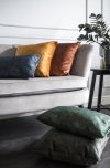 Glossy Grey Decorative Pillow 45x45